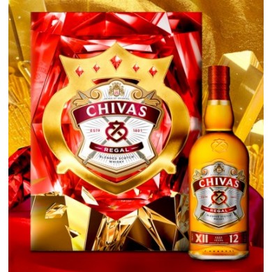 Chivas 12 năm - Hộp quà Tết 2025